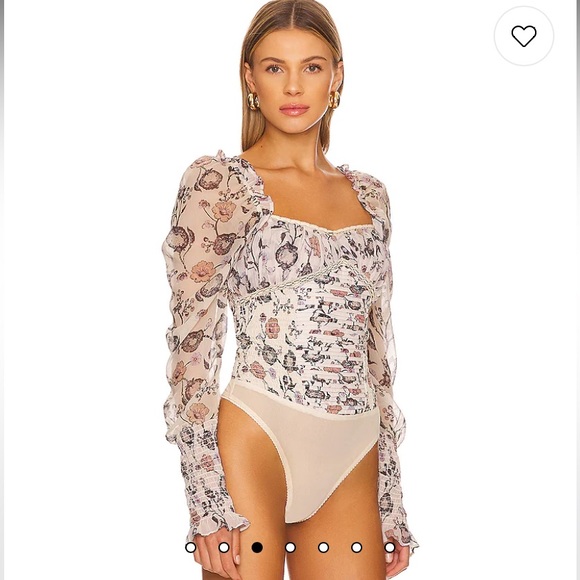 NWOT Free People Brunch Date Bodysuit | Medium - Picture 7 of 9